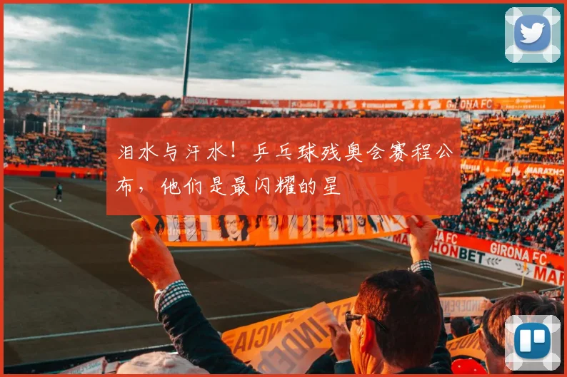 泪水与汗水!乒乓球残奥会赛程公布,他们是最闪耀的星